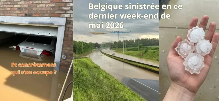 Belgique sinistrée mai 2026